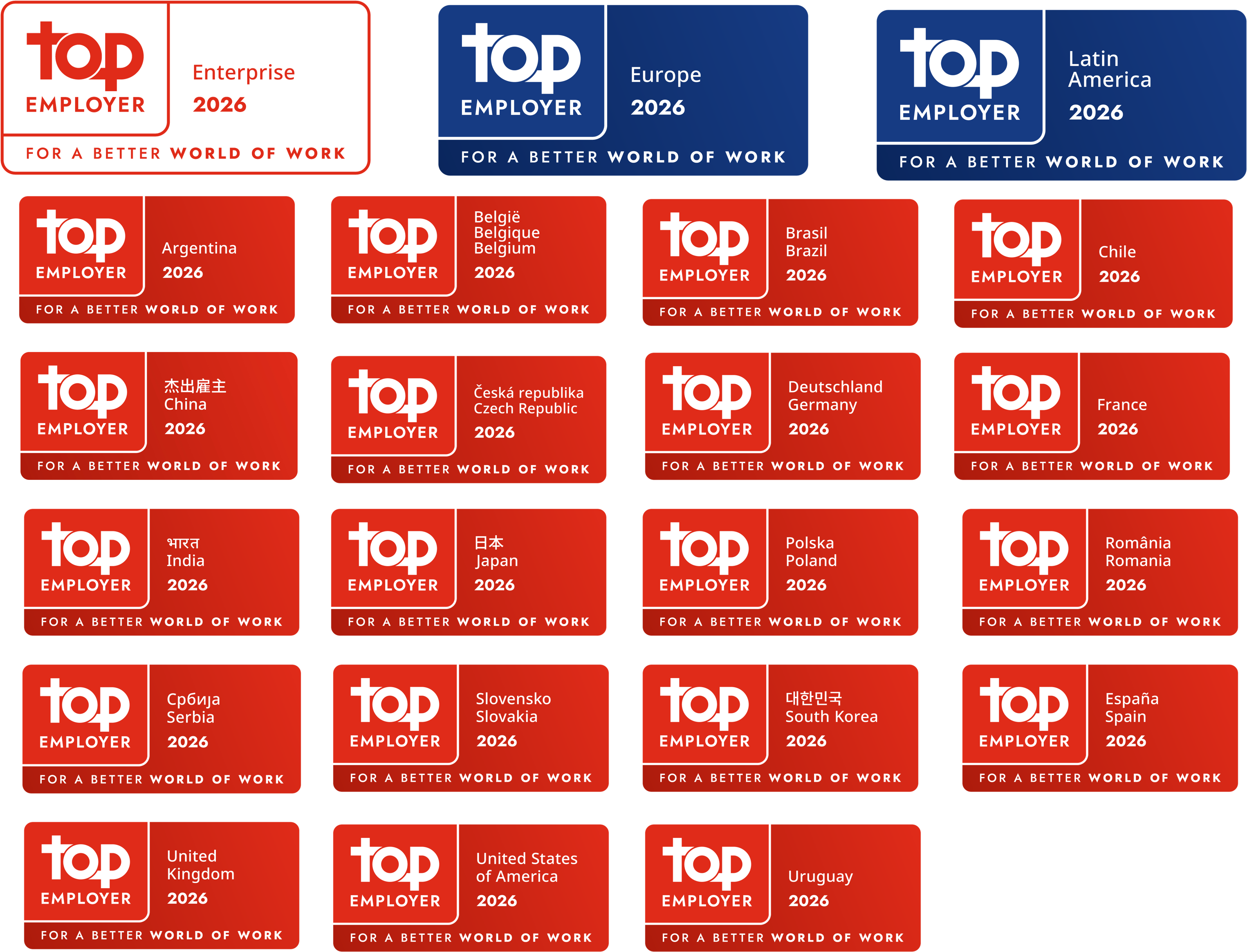 Top Employer 2025 macaron